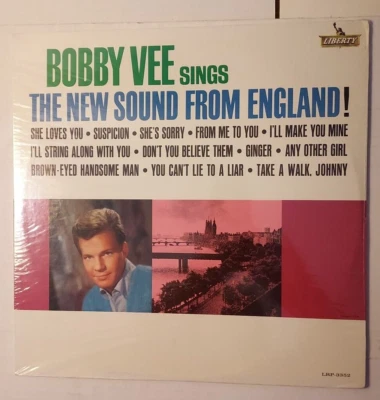 SEALED LP "Bobby Vee sings the New Sound From England!" Liberty Mono LRP-3352 - Image 1 of 2
