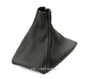 OPEL ASTRA H Bj. 2004-2010 Schaltmanschette, Schaltsack Echtes Leder Faden GRAU - Bild 1 von 1