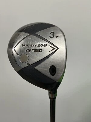 Yonex V Mass 260 3 madeira/eixo rígido de grafite/15 graus/direito - Imagem 1 de 4