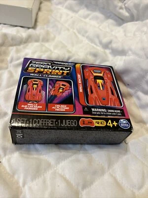 , Zero Gravity Sprint RC Car Wall Climber, Red USB-C Rechargeable Indoor Wall... - Image 1 of 4