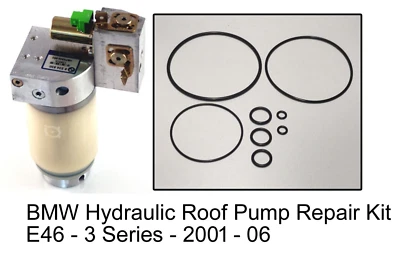 BMW 3 Series E46 Convertible Hydraulic Roof Pump O ring Repair Kit 54347025595 - Image 1 of 4