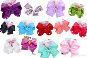 Jojo 8" Rhinestone Bows - Picture 1 of 15