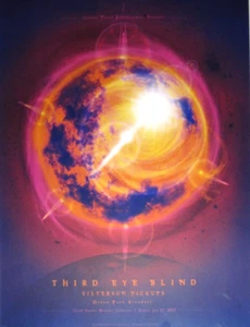 DRITTES AUGE BLIND/SILVERSUN TONABNEHMER/GRIECHISCHES THEATER/23.7.17/#359/KONZERT POSTER - Bild 1 von 1