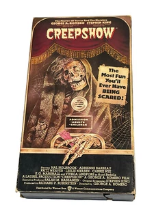 Creepshow {VHS} Stephen King George Romero 1982 Horror Cult Classic Preowned - Picture 1 of 5