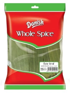 Danish Dried Whole Bay Leaves Best Quality Dry Tej Patta Leaf Indian Spice Herb - Picture 1 of 1