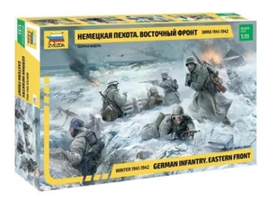 German Infantry Eastern Front Winter 1941-1942	3627 Zvezda  1:35 New! - Picture 1 of 1