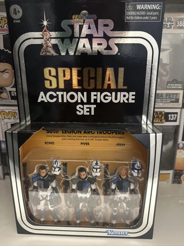 Hasbro Star Wars 3.75 inch Legion Arc Troopers - 3 Piece Cover
