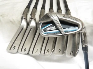 Gebrauchter TaylorMade Sim Max OS Eisensatz 5-PW,AW Fujikura Ventus 5A Senior Schäfte - Bild 1 von 9