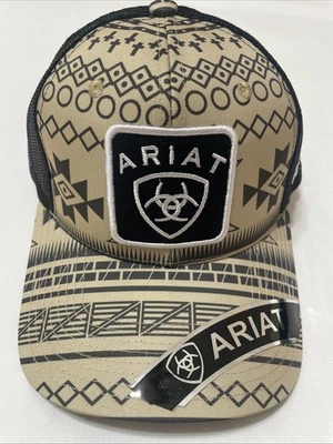 Gorra de béisbol ARIAT para hombre con logotipo de escudo azul Foto 1 de 4