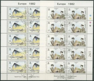 Gibraltar 1982 Europa: Historische Ereignisse 451/52 K gestempelt (C30945) - Picture 1 of 1