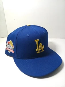 Los Angeles Dodgers MLB 59Fifty New Era Hat Fitted 7 3/4  Cap Men - Picture 1 of 11