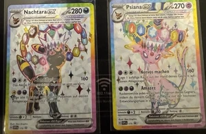 Pokemon Nachtara 176 & Psiana 175 Promo Bundle Deutsch Near Mint Boosterfrisch - Bild 1 von 2