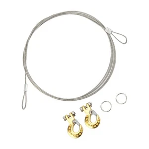 RC Tow Hooks RC Winch Hook RC Trailer Tow Hook RC Chain Hooks Für SCX10 Win KU - Bild 1 von 22