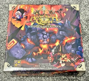 Arcadia Quest - Whole Lotta Lava Board Game Expansion - NEW and Sealed - Picture 1 of 2