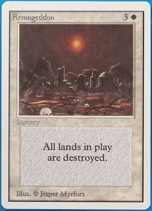 Armageddon Unlimited NM White Rare MAGIC GATHERING CARD (ID# 499008) ABUGames - Picture 1 of 2