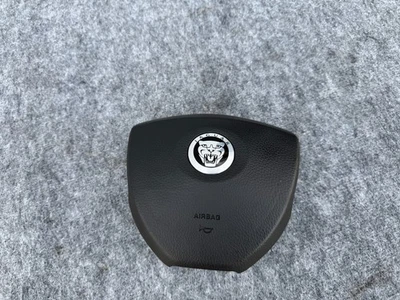 STEERING DRIVER LEFT 9W83043B13 BLACK JAGUAR XF XFR OEM (2009-2015) - Image 1 of 4