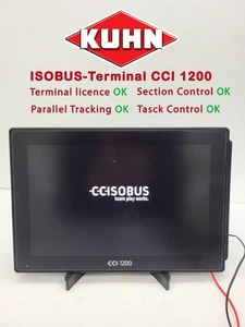 Kuhn ISOBUS Terminal CCI 1200  Display Parallel Tracking Section Control Tasck - Picture 1 of 12