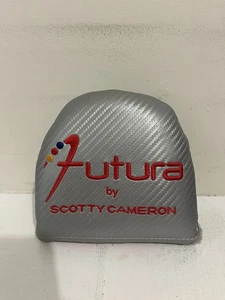 Cubierta de cabeza Titleist x Scotty Cameron Futura Phantom diestro putter plateada - Imagen 1 de 3