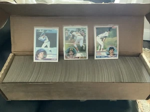 1983 Topps Baseball Complete Set 1-792, Boggs Gwynn Sandberg Gorgeous Set LOOK - Bild 1 von 1