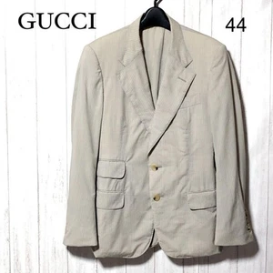 Gucci 2B Chaqueta Sastre Talla 44 Beige Rayas - Imagen 1 de 24