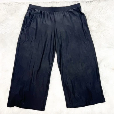 GILLIGAN & O'MALLEY PANTALONES DE SALÓN PARA DORMIR CINTURA ELÁSTICA NEGROS TALLA XL Foto 1 de 4