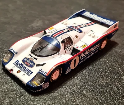 Porsche 962C 1:43 1986 Le Mans Winner Bell Stuck Holbert Rothmans decals Quartzo - Immagine 1 di 4