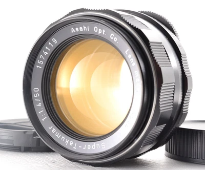 Near Mint 8 Element Pentax Super Takumar 50mm f/1.4 Standard Prime Lens M42 #810 - Image 1 of 4