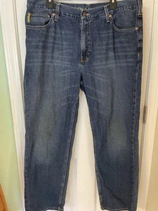 Jeans Nautica vintage para hombre talla 38x30 usados azul oscuro lavado - Imagen 1 de 11