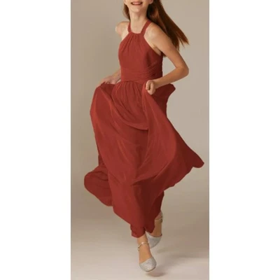 Vestido maxi AW NOVIA 16Y naranja óxido Phoenix boda formal fiesta gala NUEVO B124 Foto 1 de 4