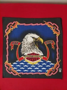 Pañuelo Harley Davidson Motocicletas Bandana Screaming Eagle 21.5"x21.5" - Imagen 1 de 12