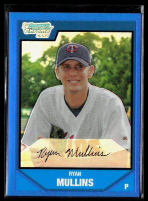 Ryan Mullins 2007 Bowman Chrome Prospects #BC109 - Image 1 of 2