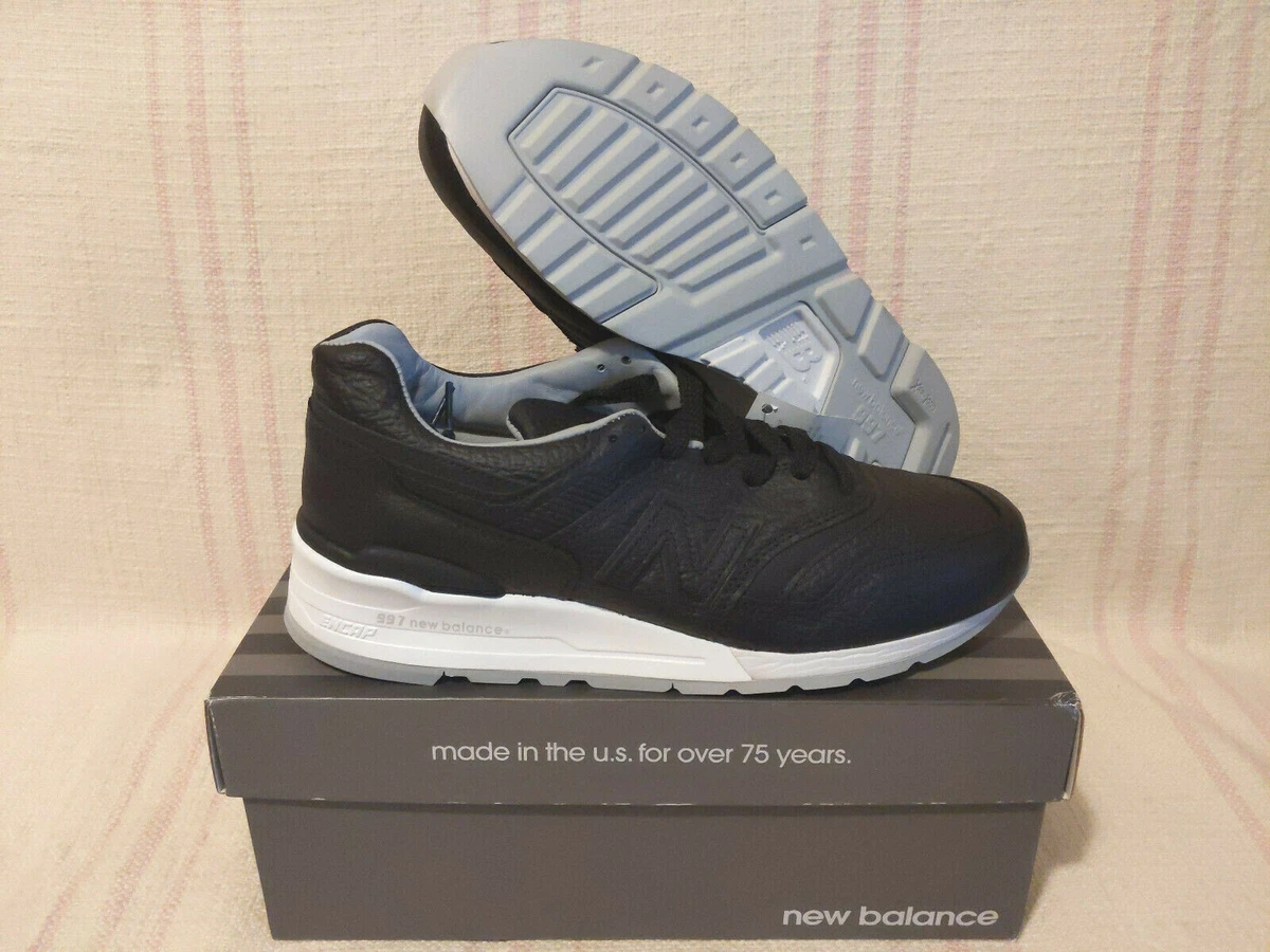 New Balance 997 Leather Bison Capsule - Black for Sale