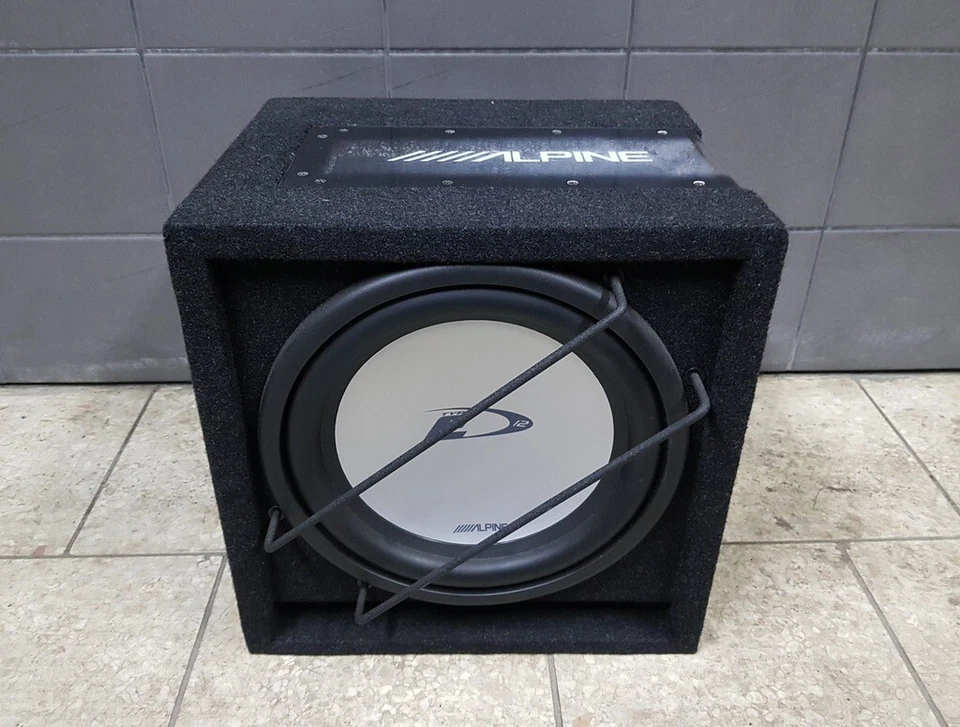 Alpine SBG-1244BP 30 cm subwoofer 800 W +amplificatore Aplha Tek  - Immagine 1 di 2