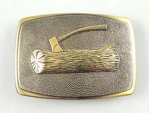 Woodbadge Beautiful Brass Belt Buckle - Boy Scouts BSA - Picture 1 of 1