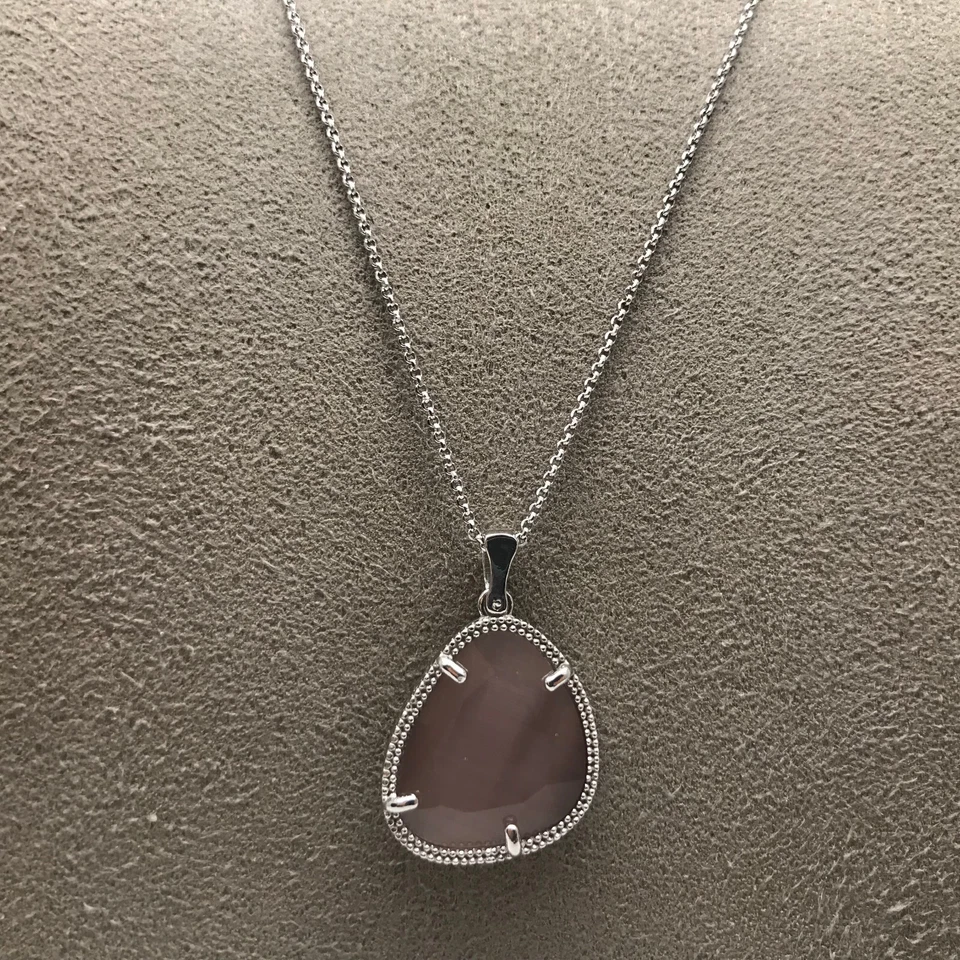 COLLANA Chance da Donna, in argento 925 con cristallo pendente ref AR021 - Immagine 1 di 1