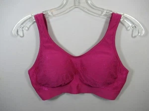 Bali Comfort Revolution Bra Size M Dark Pink Wireless 3488 - Picture 1 of 6