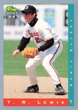 1993 Classic Best #54 T.R. Lewis Bowie Baysox