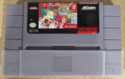 [NINTENDO SNES] Krusty's Super Fun House for Super Nintendo SNES Cartridge Only - Image 1 of 4
