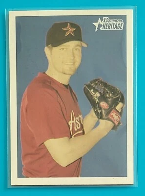 2006 Bowman Heritage Prospects #BHP18 Mark McLemore Houston Astros Baseball Card - Image 1 of 2