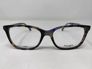 Kate Spade New York AMABELLA/G 8XS 53-17-140 Violet Marble Eyeglasses Frame K783 - Picture 1 of 8