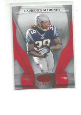 2008 LEAF CERTIFIED MATERIALS MIRROR RED #84 LAURENCE MARONEY   006/100 - Image 1 of 2