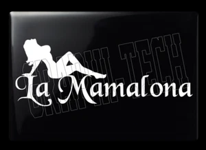 LA MAMALONA MUJER SEXY STICKER CALCOMANIA DECAL DE VINILO 11" ๐ - Picture 1 of 16
