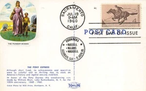 1154 4c PONY EXPRESS - Tarjeta postal FDI C - Imagen 1 de 2