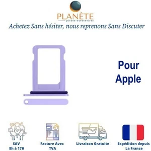 Tiroir Carte SIM Mauve Pour Apple iPhone 12 Mini A2176 A2398 A2399 A2400 - Photo 1 sur 1
