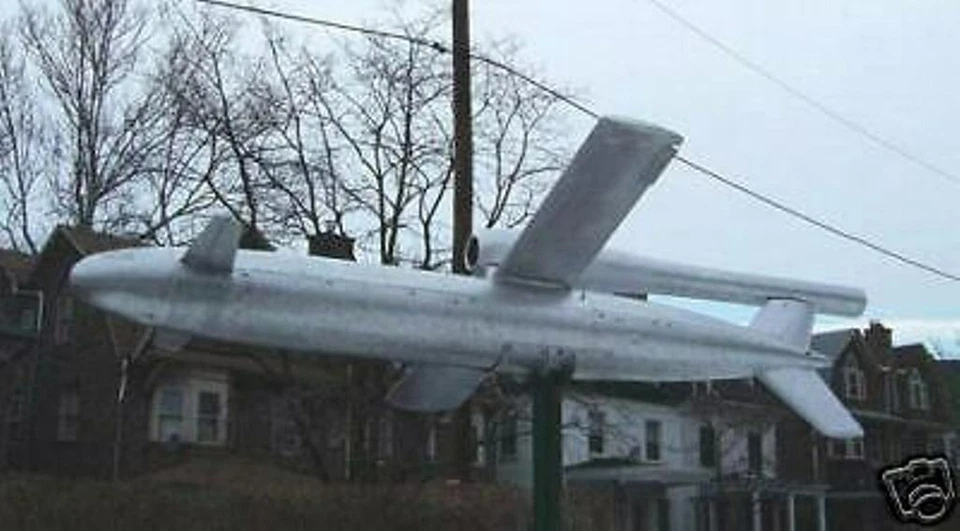 CTV-N-2 Gorgon IIC Martin KD2N1 Airplane Desk Wood Model Big New - Image 1 of 1