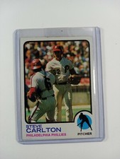1973 Topps #300 Steve Carlton Baseball Card Philadelphia Phillies Pitcher