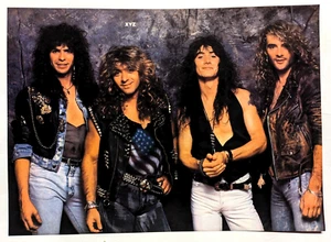 XYZ / TERRY ILOUS / REVISTA DE BANDA DE LOS AÑOS 80 PÁGINA COMPLETA RECORTE DE PÓSTER - Imagen 1 de 2