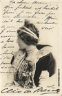 PC CLÉO DE MÉRODE, DANCER, THE FIRST MODERN CELEBRITY, Vintage Postcard (b49126)