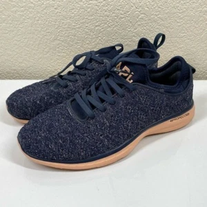 APL Women’s Size 8 Techloom Phantom Midnight/Peach Athletic Sneakers - Picture 1 of 11