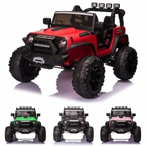24V Kids Ride on Truck Car`Electric Truck Car Jeep 400W 2Seats LED Light Music🎵 - Picture 1 of 42